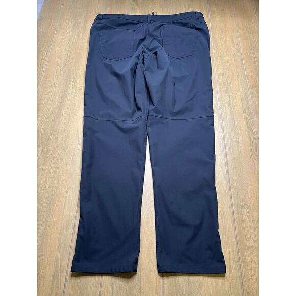 Lululemon ABC Pants Mens 40 Black Stretch Performance Casual Golf - Picture 2 of 12